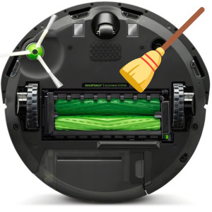 Cómo cambiar el cabezal de limpieza a un robot aspirador Roomba